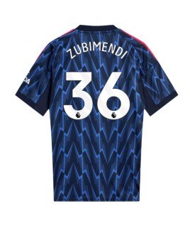 Günstige Arsenal Martin Zubimendi #36 Auswärtstrikot 2025-26 Kurzarm